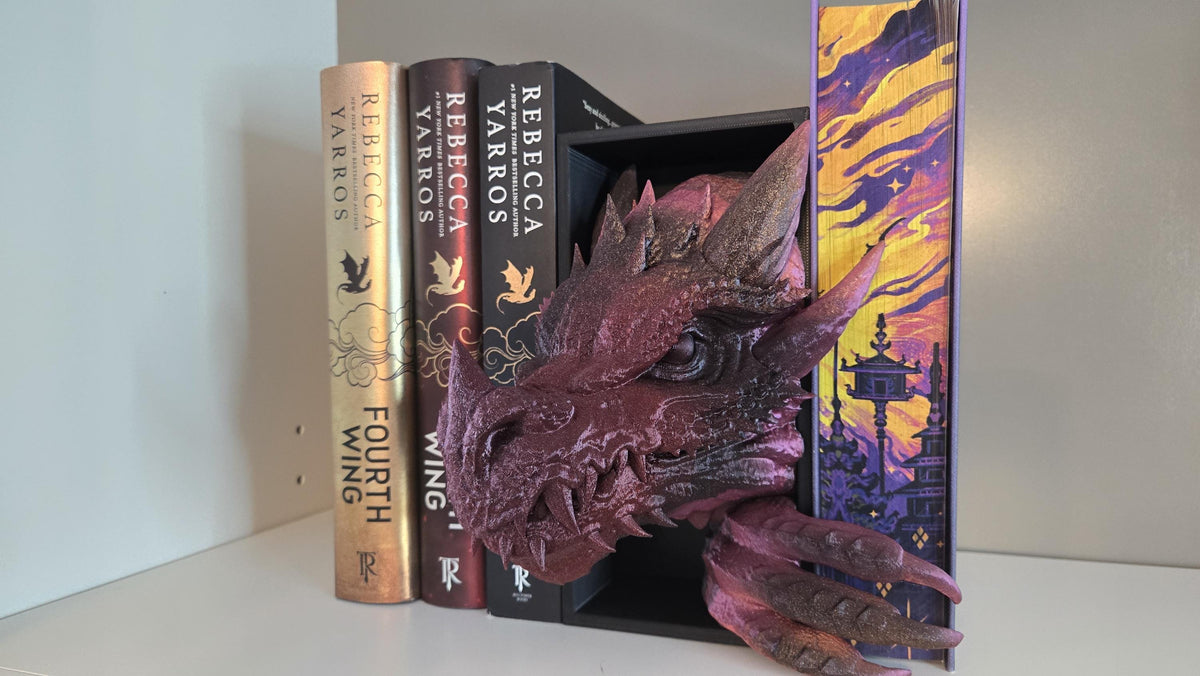 Dragon Emerging Book Nook