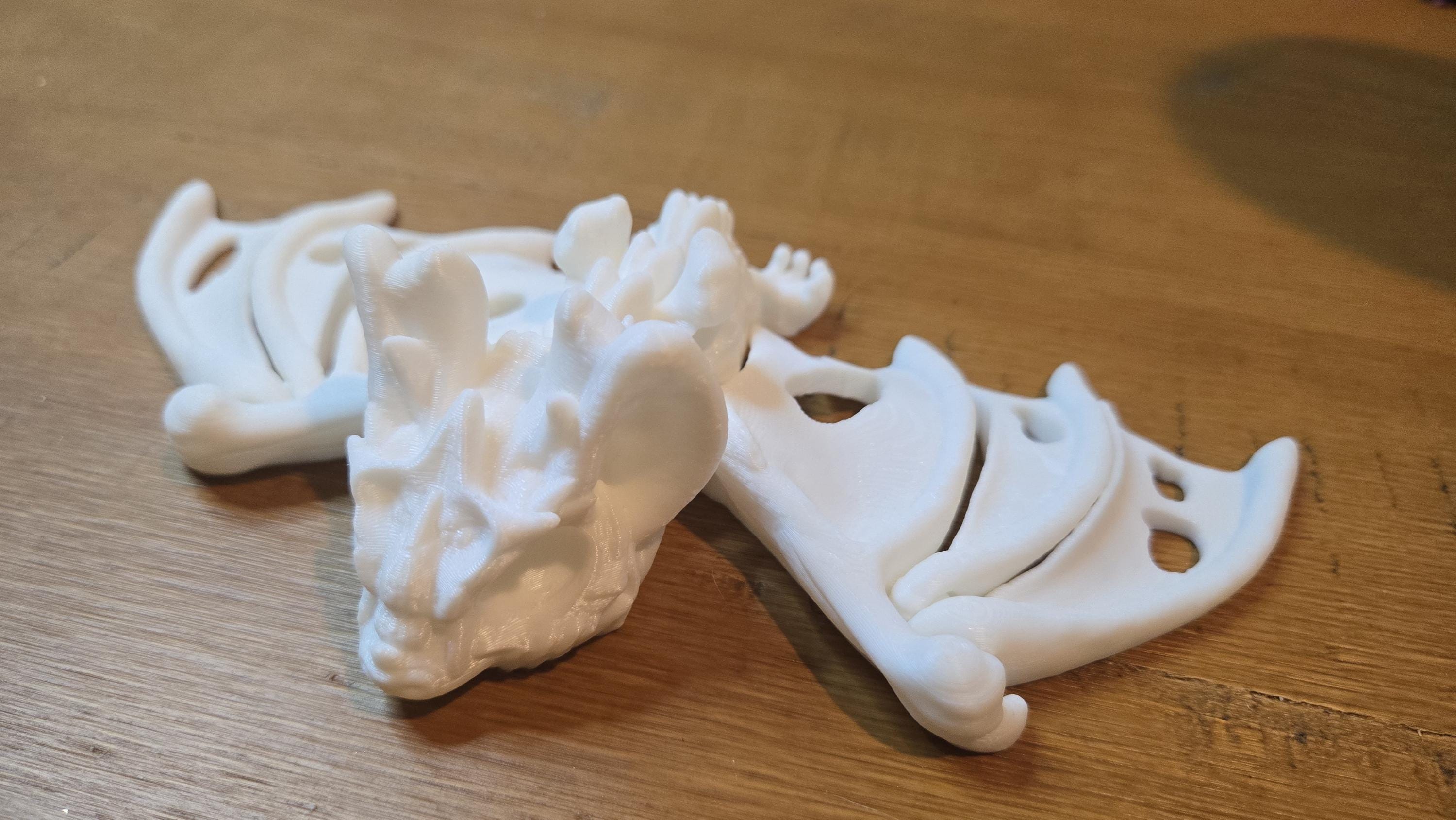 3D printed articulating hollow bat