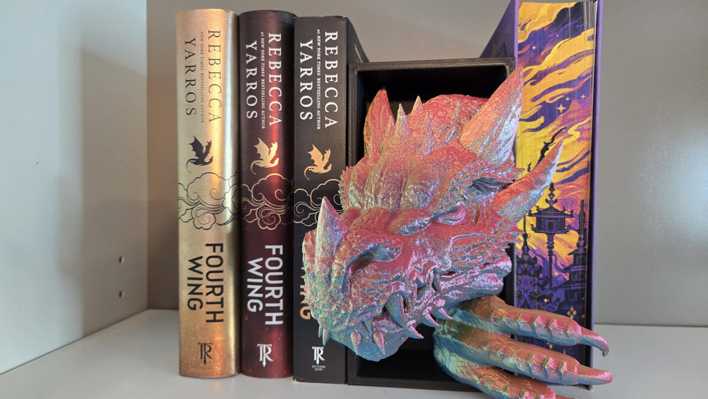 Dragon Emerging Book Nook