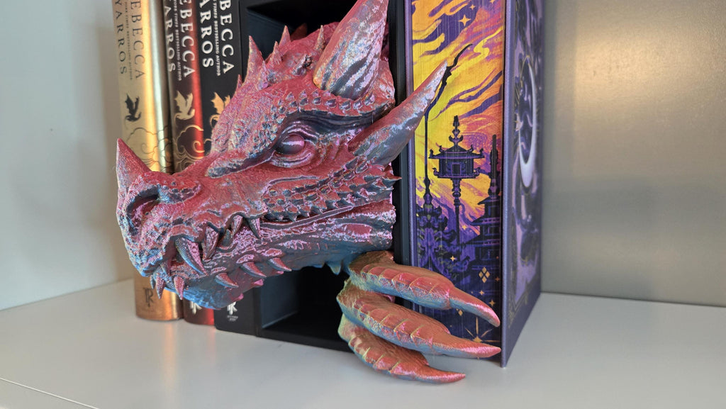 Dragon Emerging Book Nook
