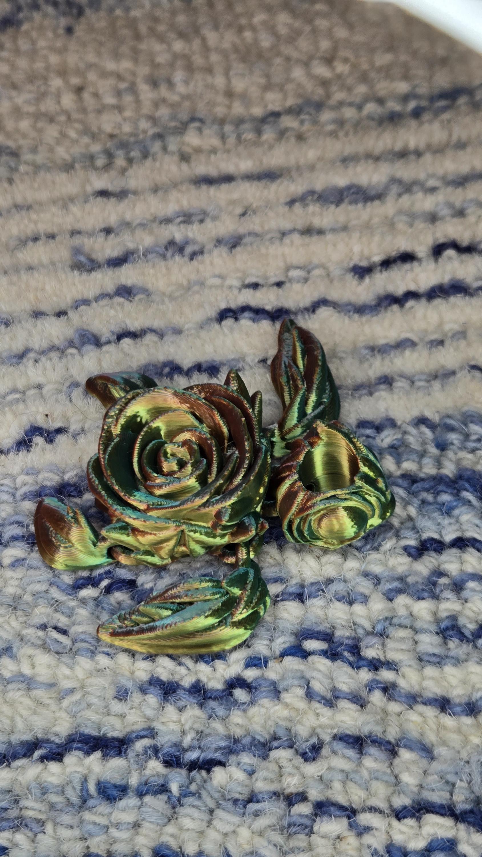Tumbler straw charm - rose turtle