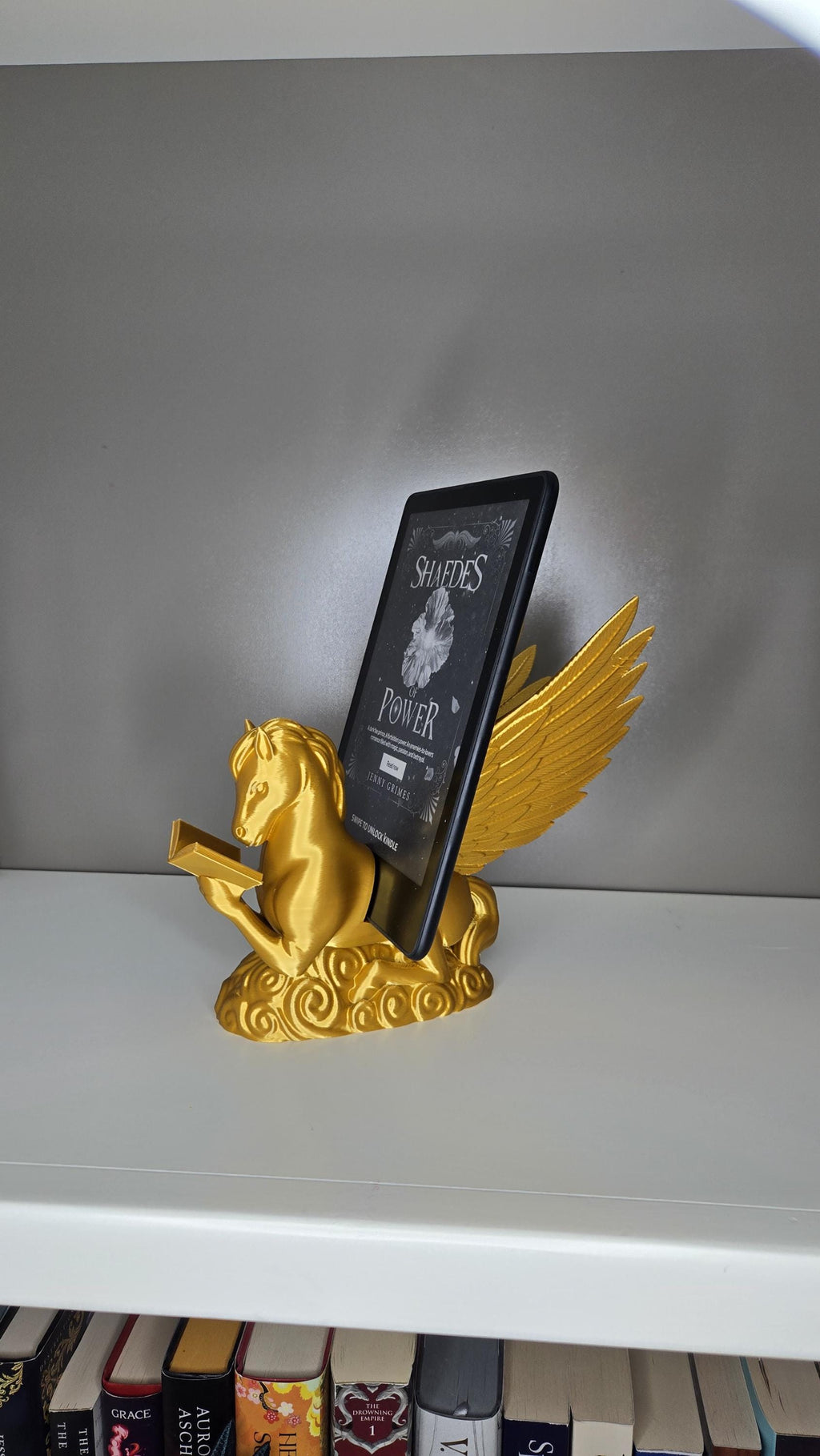 Pegasus Reading book or tablet display
