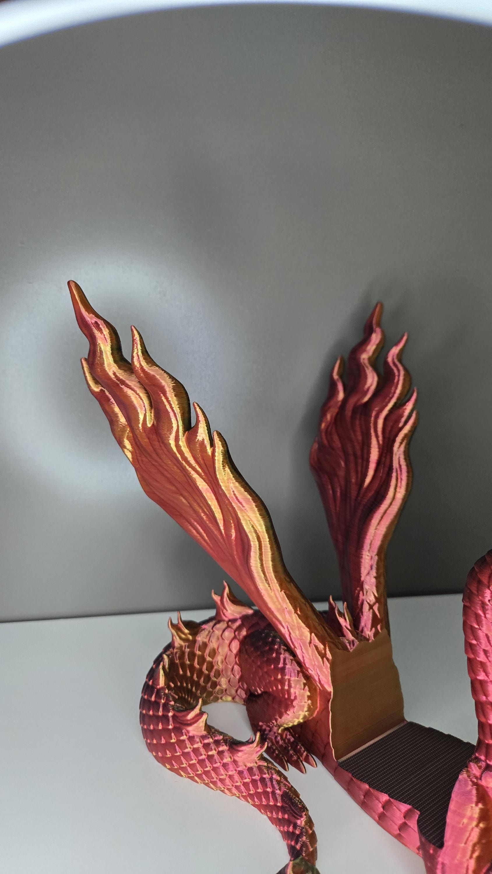 Flamewing Dragon Book Display