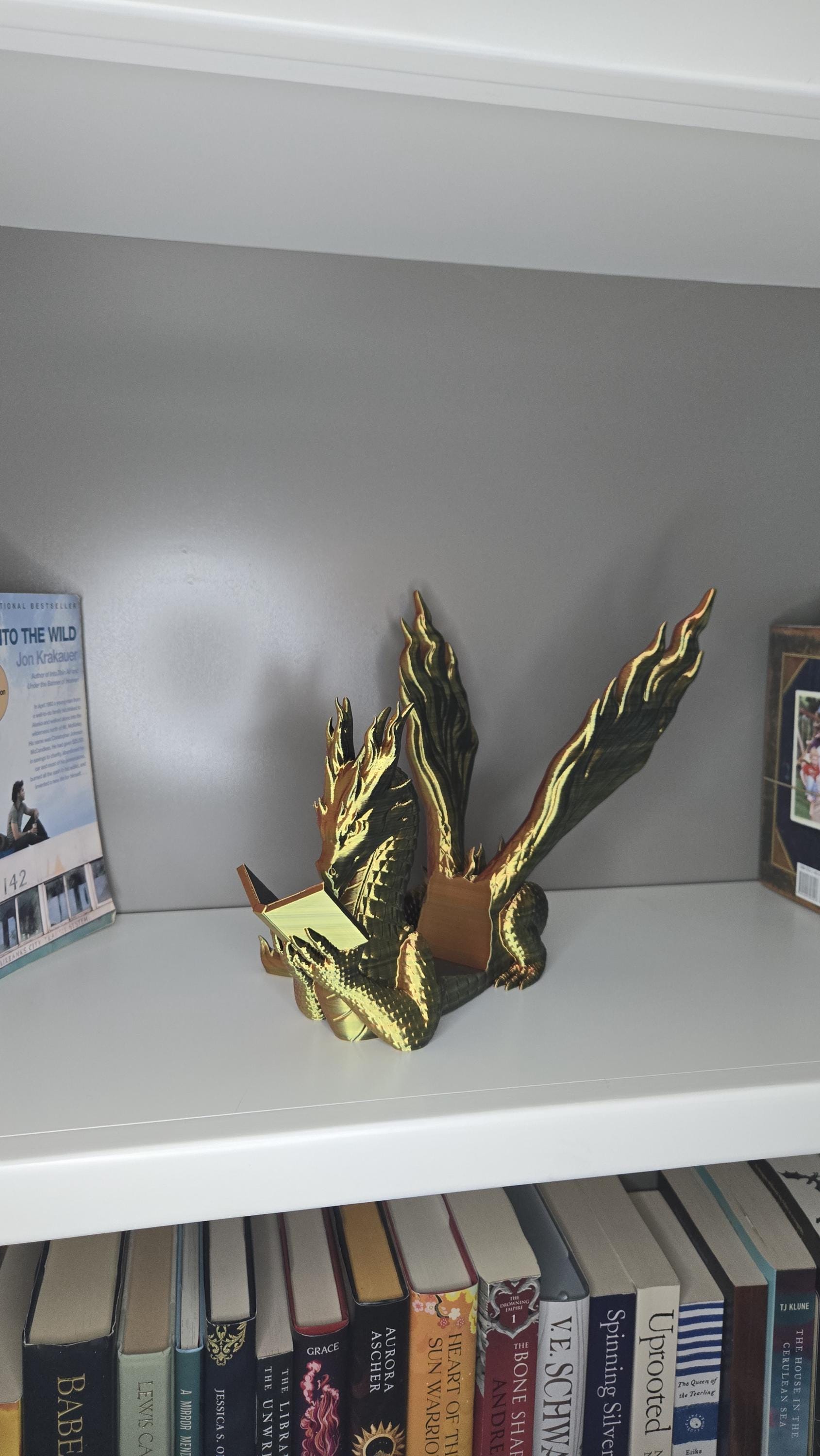 Flamewing Dragon Book Display