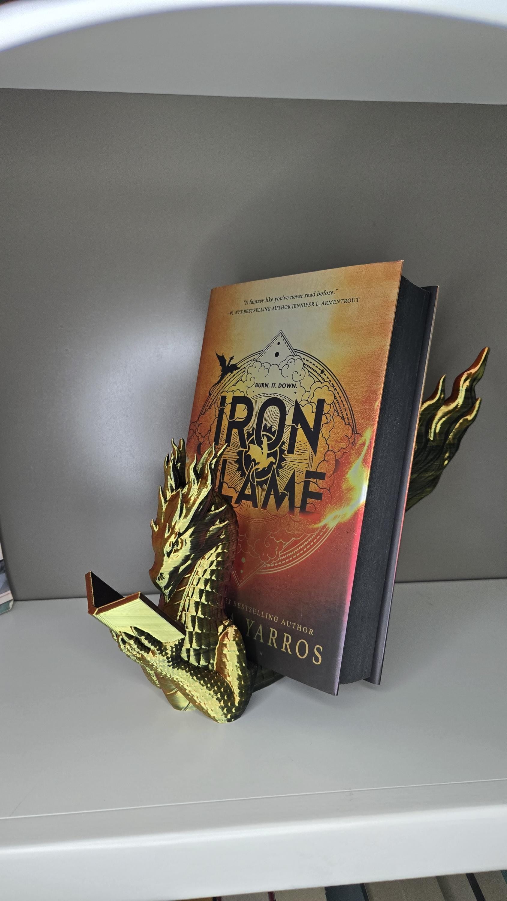 Flamewing Dragon Book Display
