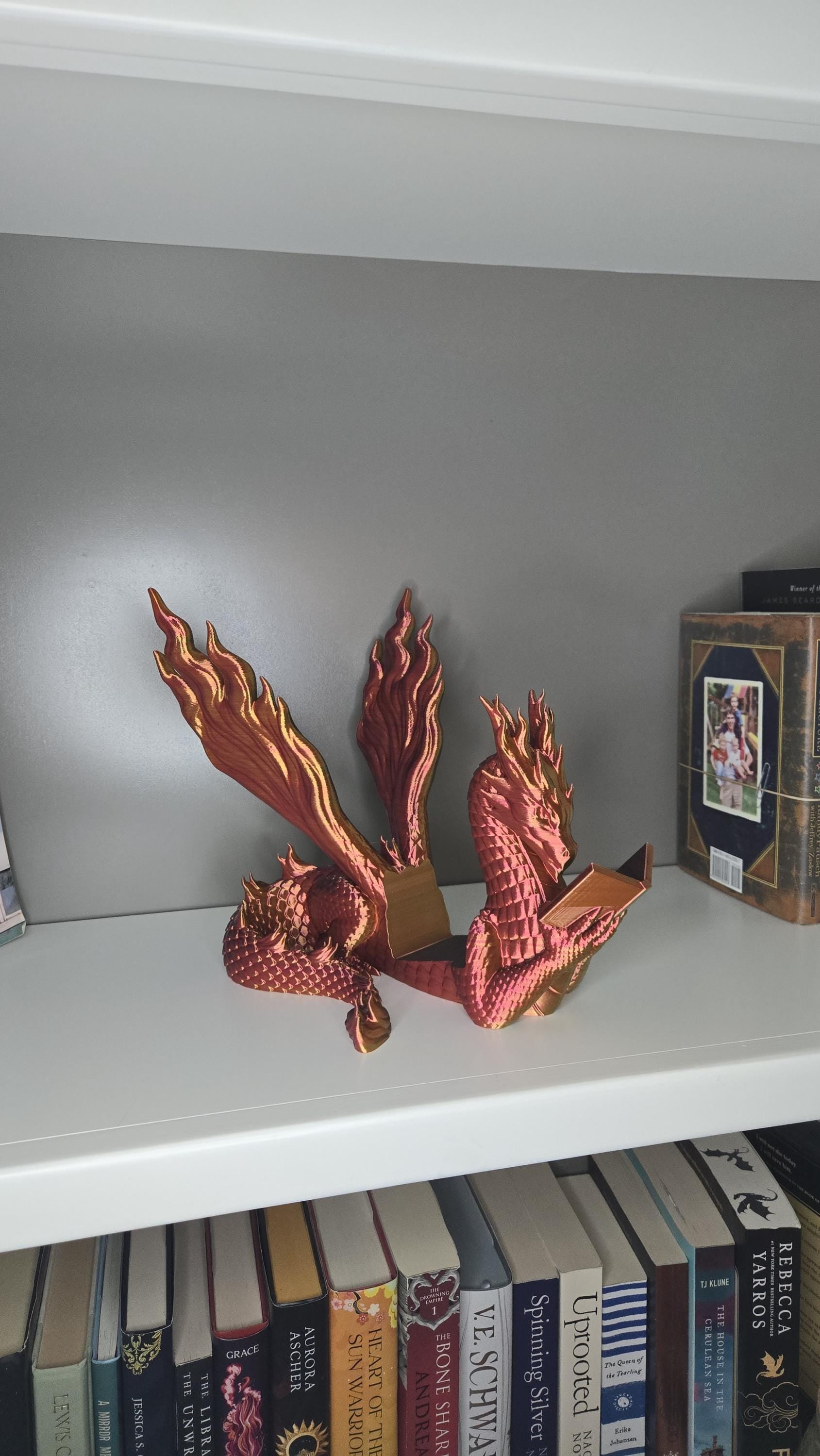Flamewing Dragon Book Display