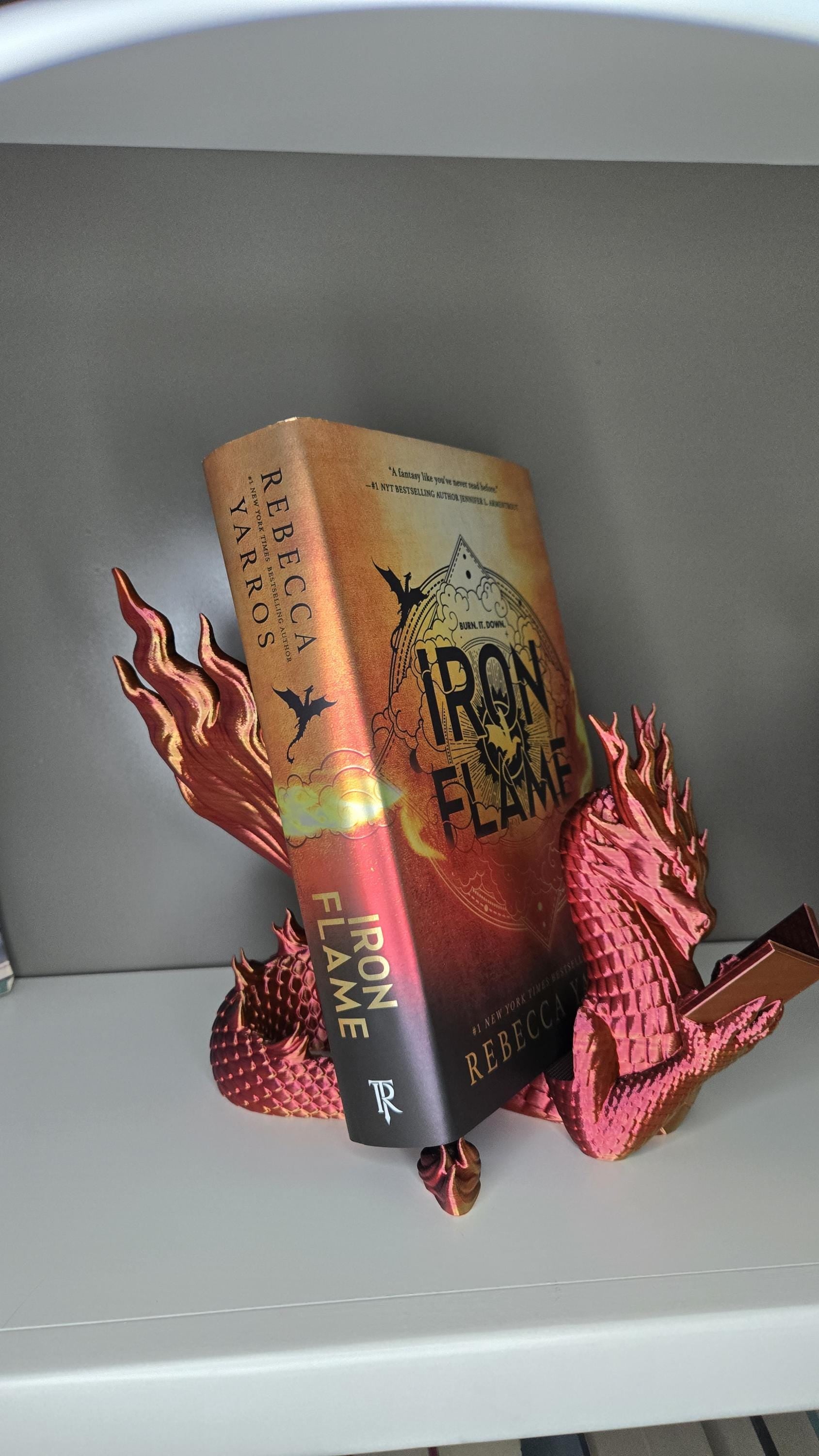 Flamewing Dragon Book Display