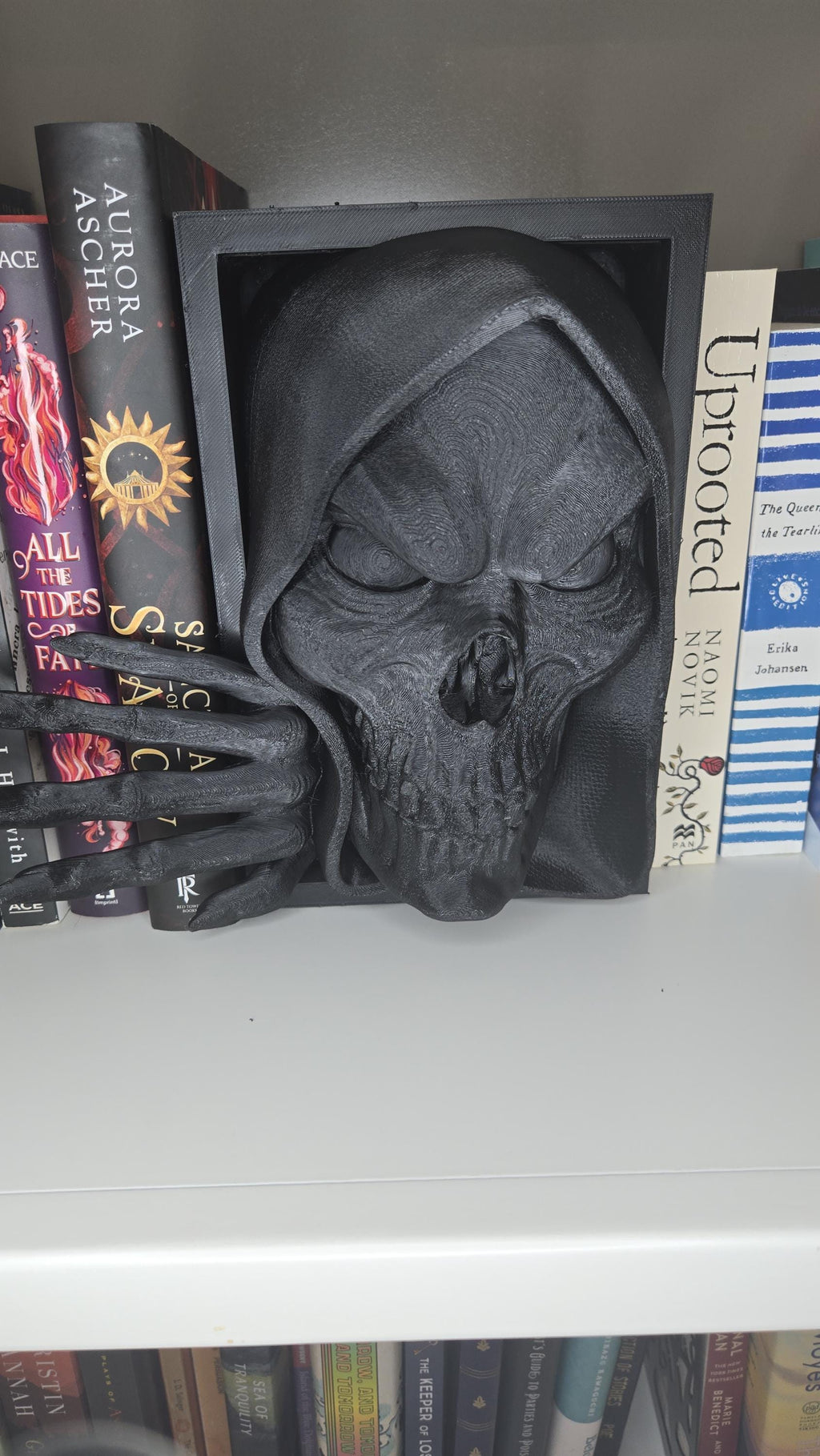 Bone Keeper Book Nook Bookshelf Decor